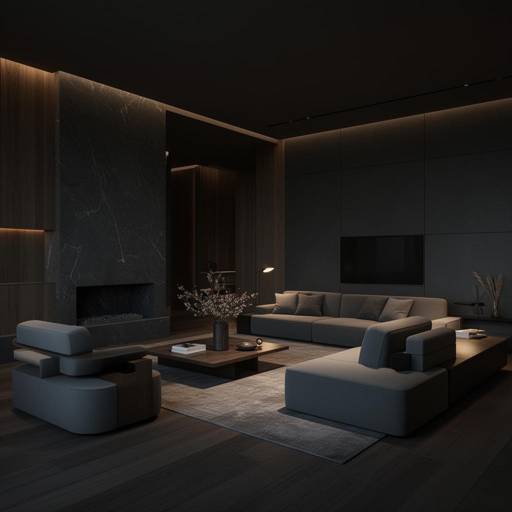 Renderização arquitetônica gerada pela IA Rubz